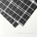 Weiche Plaid gemischt gewebte Jacquard Woll -Tweed -Stoff